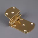 Петля для крышки рояля, 17 мм, цвет золотистый