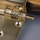 Петля для крышки рояля, 17 мм, цвет золотистый