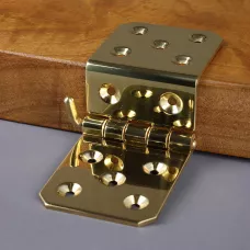 Петля для крышки рояля золотистая, 22 мм