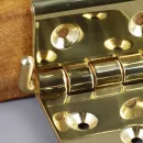 Петля для крышки рояля золотистая, 22 мм