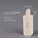 Клинья для гарнировки переднего капсюля клавиш, деревянные, 3,5–3,6 мм, 20 шт.