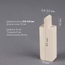 Клинья для гарнировки переднего капсюля клавиш, деревянные, 3,8–3,9 мм, 20 шт.